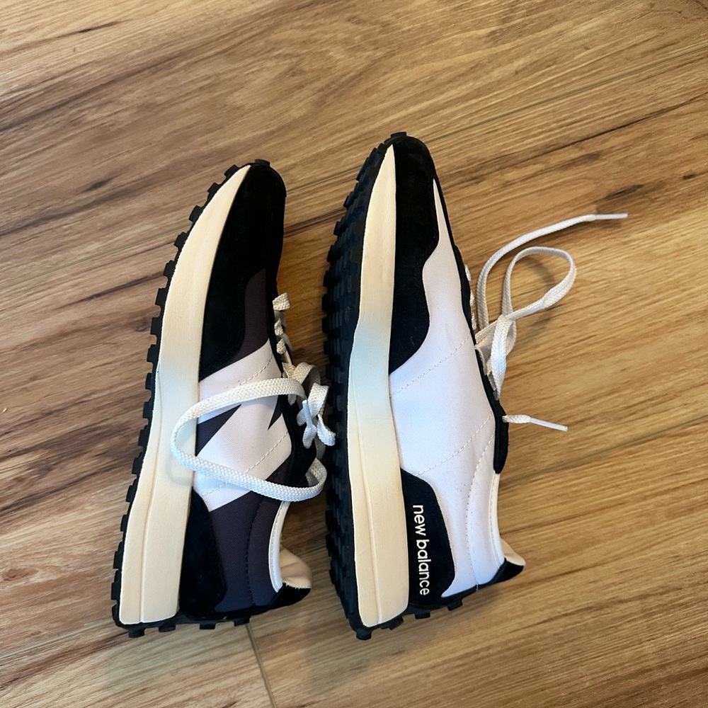 New Balance Monochrome Athletic Shoes